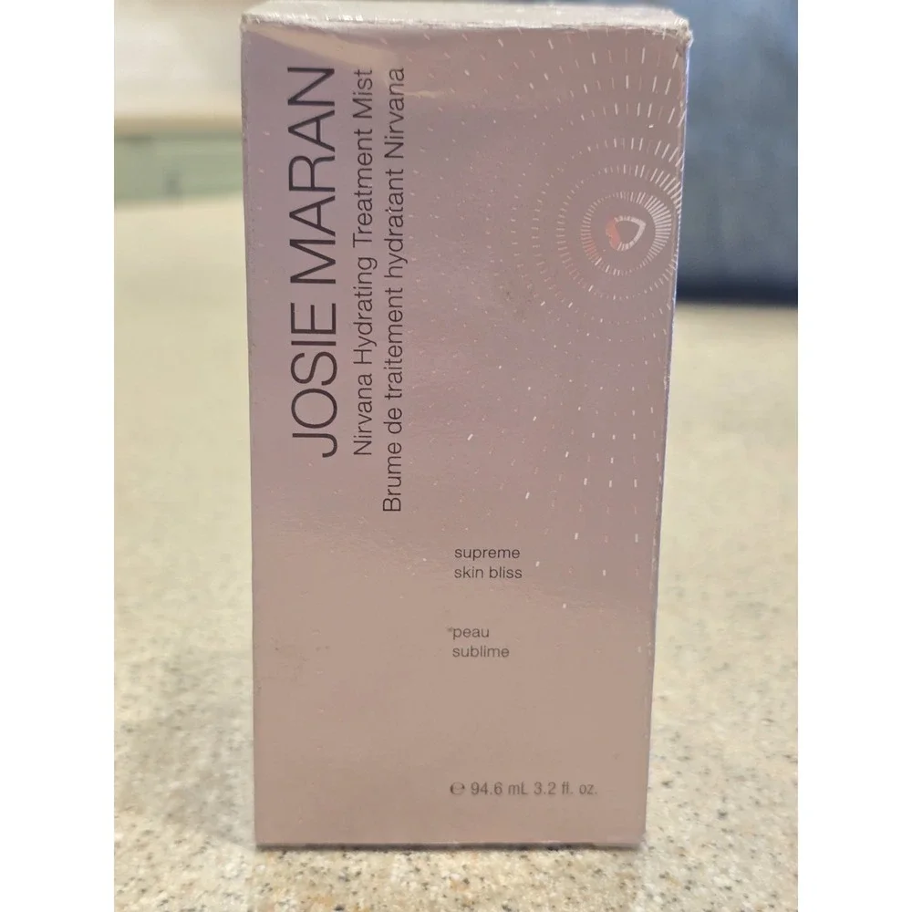 NIB Josie Maran Nirvana Hydrating Treatment Mist 3.2 fl oz Supreme Skin Bliss
